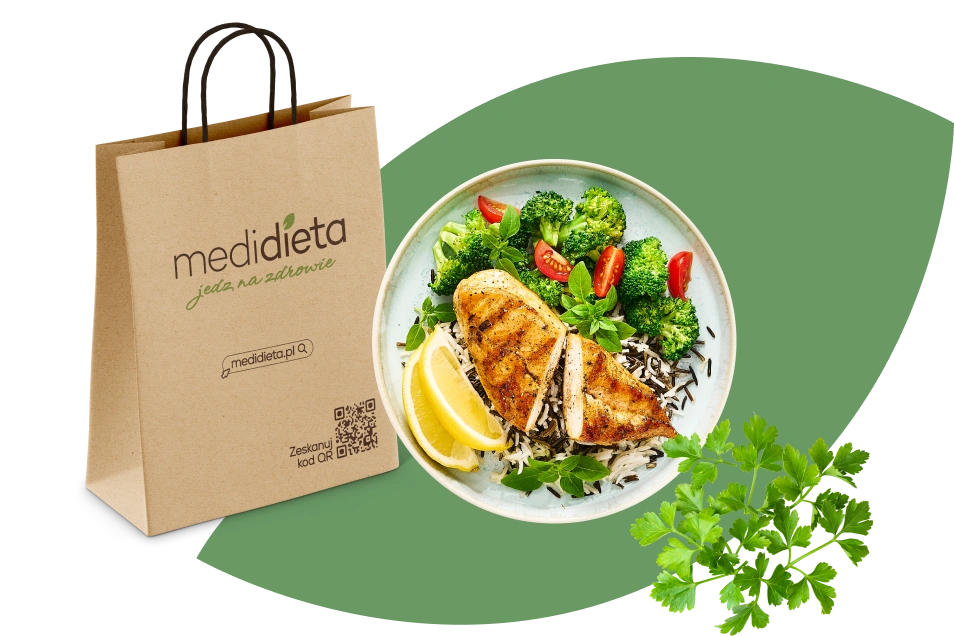 Torba MediDieta i zestaw posiłków – zamów catering dietetyczny